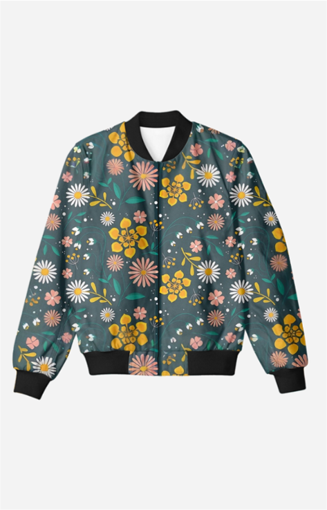 Floral Vintage Jacket for Men and Women - VESTARO